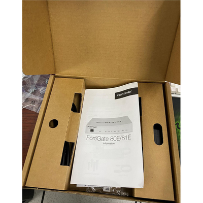 FG-81F 8 x GE RJ45 θύρες 2 x RJ45/SFP κοινόχρηστες θύρες WAN μέσων ενημέρωσης 128GB SSD Compact Design
