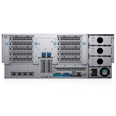 Dell PowerEdge 940XA 4U Rack Server Δισκοποιητής τεσσάρων πινάκων με ισχύ 1100W
