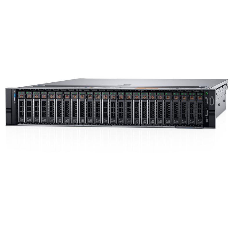 Dell PowerEdge R740 2U Rack Server με 960GSSD*2 6*16T σκληρό δίσκο και ανταγωνιστικό