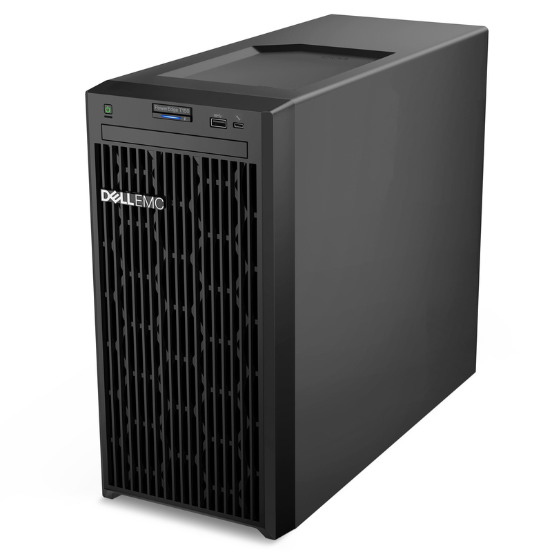 Dell PowerEdge T150 Tower Server με επαφή Xeon E-2314 2.8G 16G ECC 1TB για έκπτωση